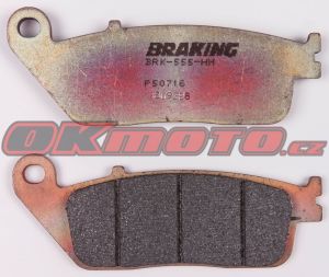 Přední brzdové destičky Braking P50716 - Kymco Xciting 500 R, 500ccm - 07-11