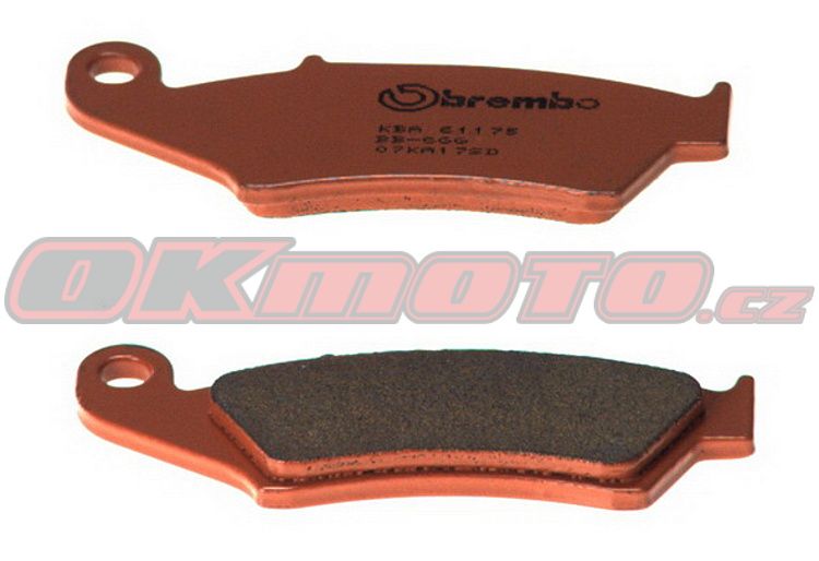 Přední brzdové destičky Brembo 07KA17SD - Honda CRF 450 R, 450ccm - 02-21 Brembo (Itálie)