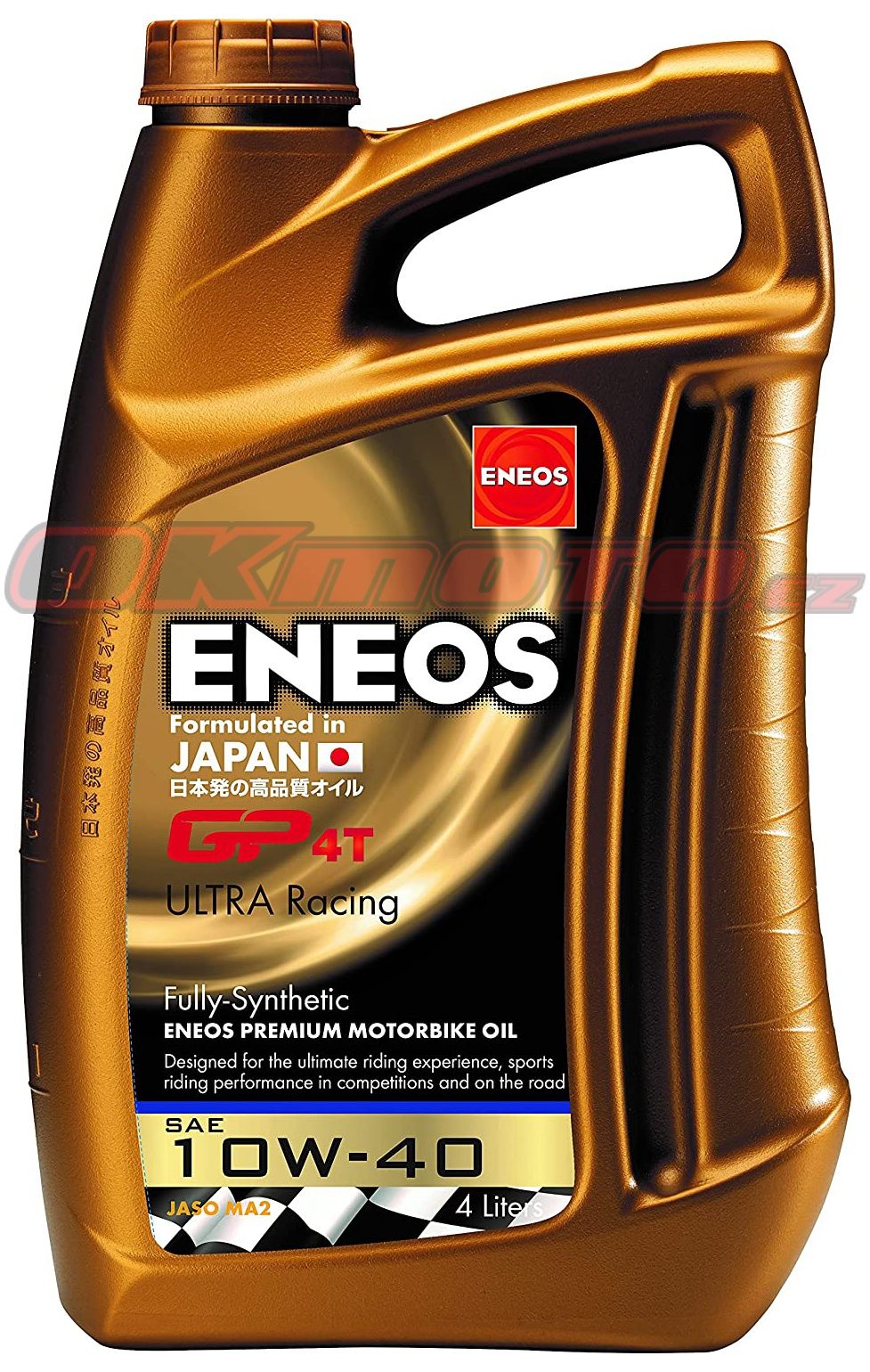 Motorový olej ENEOS GP4T ULTRA Racing 10W-40 - 4L ENEOS (Japan)