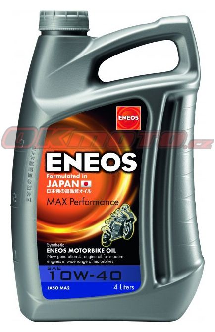 Motorový olej ENEOS MAX Performance 10W-40 - 4l ENEOS (Japan)