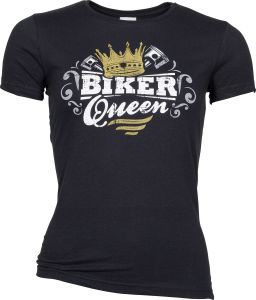 Dámské triko Biker Queen černé