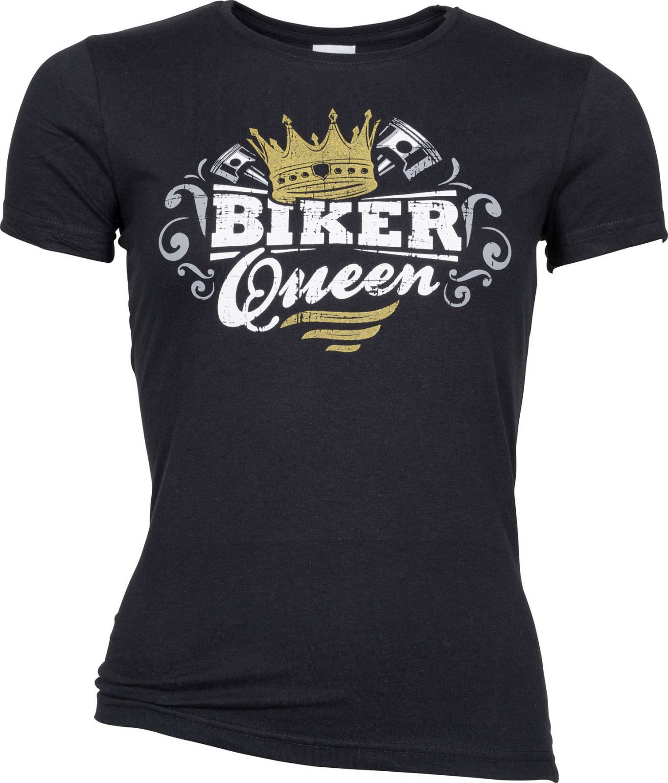 Dámské triko Biker Queen černé RAHMENLOS