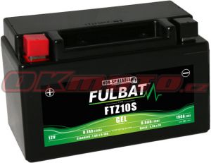Baterie FULBAT FTZ10S GEL - Honda CB 600 F Hornet, 600ccm - 07-13