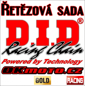 Řetězová sada D.I.D 428NZ GOLD - Honda CBR 125 R, 125ccm - 04>10