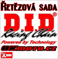 Řetězová sada D.I.D 525VX3 STEEL X-ring - Honda CB 650 RA Neo Sports Cafe, 650ccm - 19-22