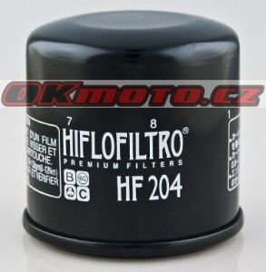 Olejový filtr HifloFiltro HF204 - Honda CB 900 F Hornet, 900ccm - 01-07