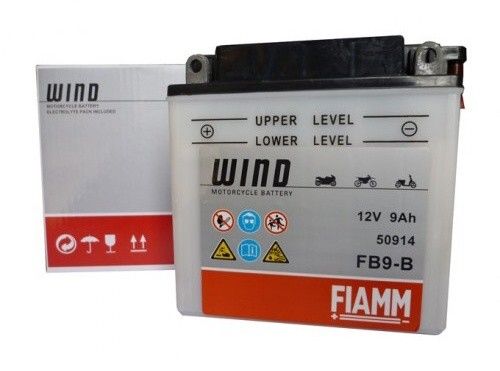Baterie Fiamm FB9-B - Aprilia AF1 125 Futura, 125ccm - 90-92 Fiamm (Itálie)