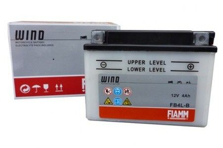 Baterie Fiamm FB4L-B - Cagiva K7 / Passing, 50ccm - 99>00 Fiamm (Itálie)