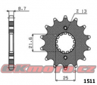 Kalené řetězové kolečko SUNSTAR - Kawasaki GPX750 R, 750ccm - 86>90