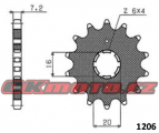 Kalené řetězové kolečko SUNSTAR - Suzuki DR 125 SM, 125ccm - 08-13