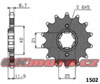 Kalené řetězové kolečko SUNSTAR - Yamaha XJ400, 400ccm - 82>82