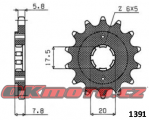 Kalené řetězové kolečko SUNSTAR - Honda VT125 C, C2 Shadow, 125ccm - 99>07