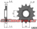 Kalené řetězové kolečko SUNSTAR - Suzuki RM-Z250, 250ccm - 10>12
