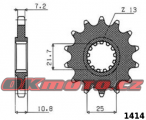 Kalené řetězové kolečko SUNSTAR - Yamaha TDM850, 850ccm - 96>98