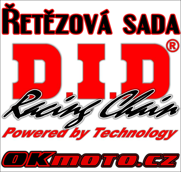 Řetězová sada D.I.D 520VO O-ring - KTM XC 200, 200ccm - 06-10 D.I.D (Japonsko)