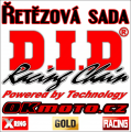 Řetězová sada D.I.D - 520ERVT GOLD X-ring - KTM EXC 250, 250ccm - 12-20