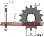 Kalené řetězové kolečko SUNSTAR - Yamaha DT 125 RE, 125ccm - 04>06