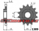 Kalené řetězové kolečko SUNSTAR - Ducati SS 900, 900ccm - 98-02