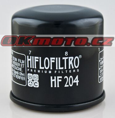 Olejový filtr HifloFiltro HF204 - Triumph Street Triple 675 R, 675ccm - 10-14 HIFLO FILTRO