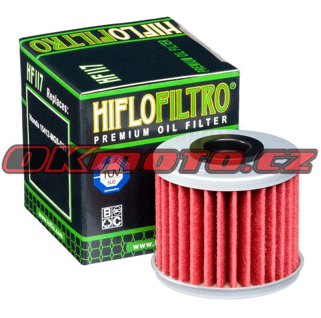 Filtr převodovky HIFLO FILTRO HF117 - Honda NC 700 S DCT, 700ccm - 12-13