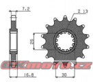 Kalené řetězové kolečko SUNSTAR 411-16 - Honda CBR 1000 RR-R Fireblade, 1000ccm - 20-21